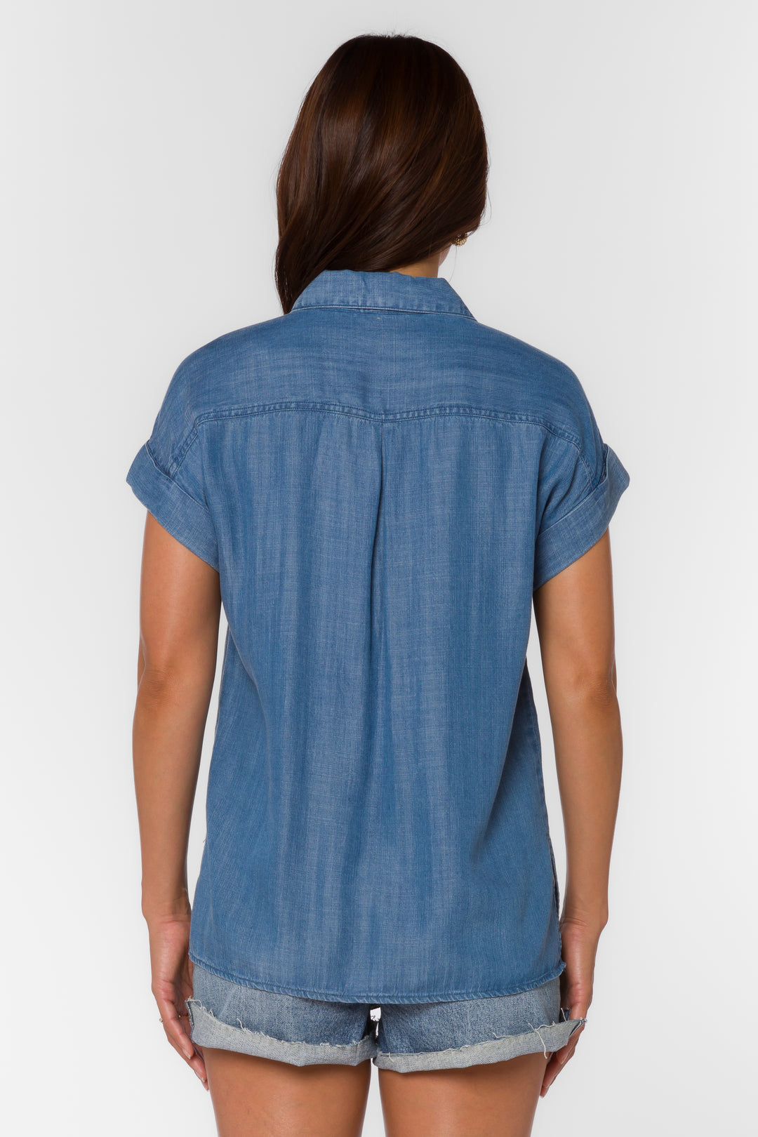 Edison Venice Sky Shirt - Tops - Velvet Heart Clothing
