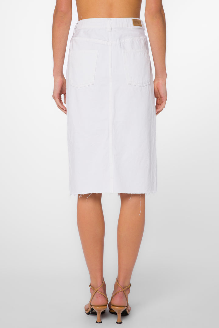 Effie Optic White Skirt - Bottoms - Velvet Heart Clothing