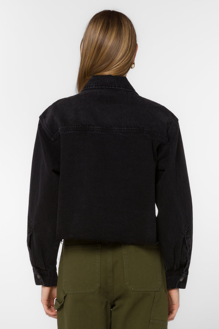 Elysium Black Jacket - Jackets & Outerwear - Velvet Heart Clothing