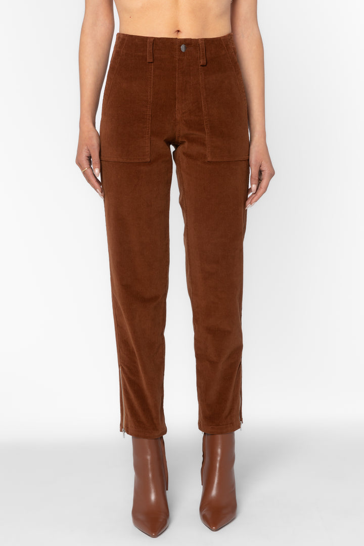 Everly Rootbeer Pants - Bottoms - Velvet Heart Clothing