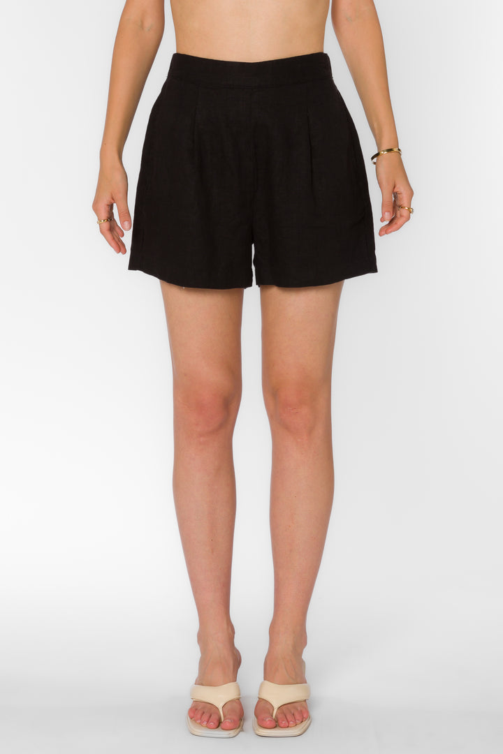 Fedra Black Shorts - Shorts - Velvet Heart Clothing