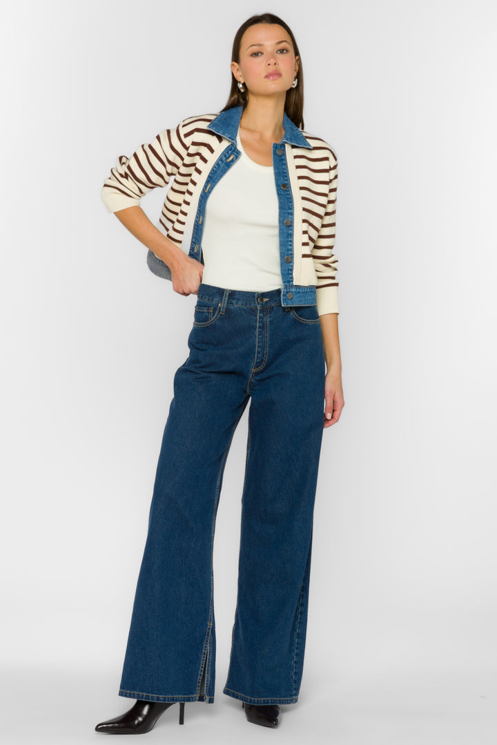 Francis Cloves Striped Jacket