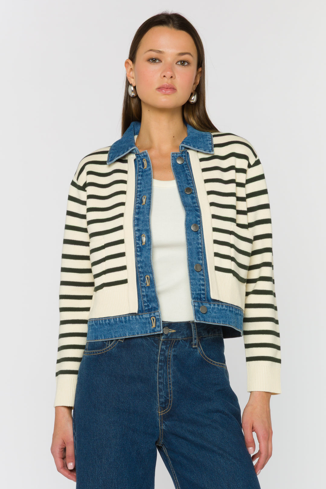 Francis Jasper Striped Jacket