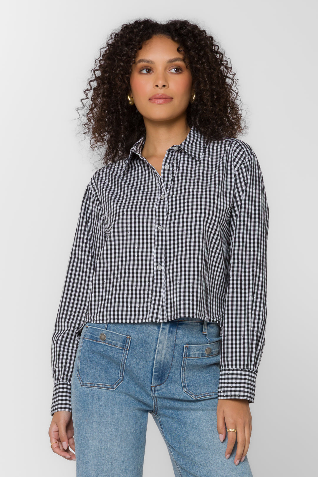 Frazer Black Gingham Shirt