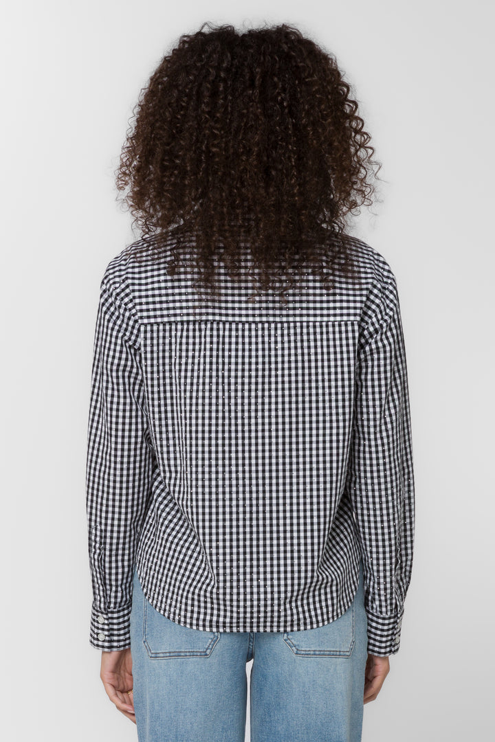 Frazer Black Gingham Shirt