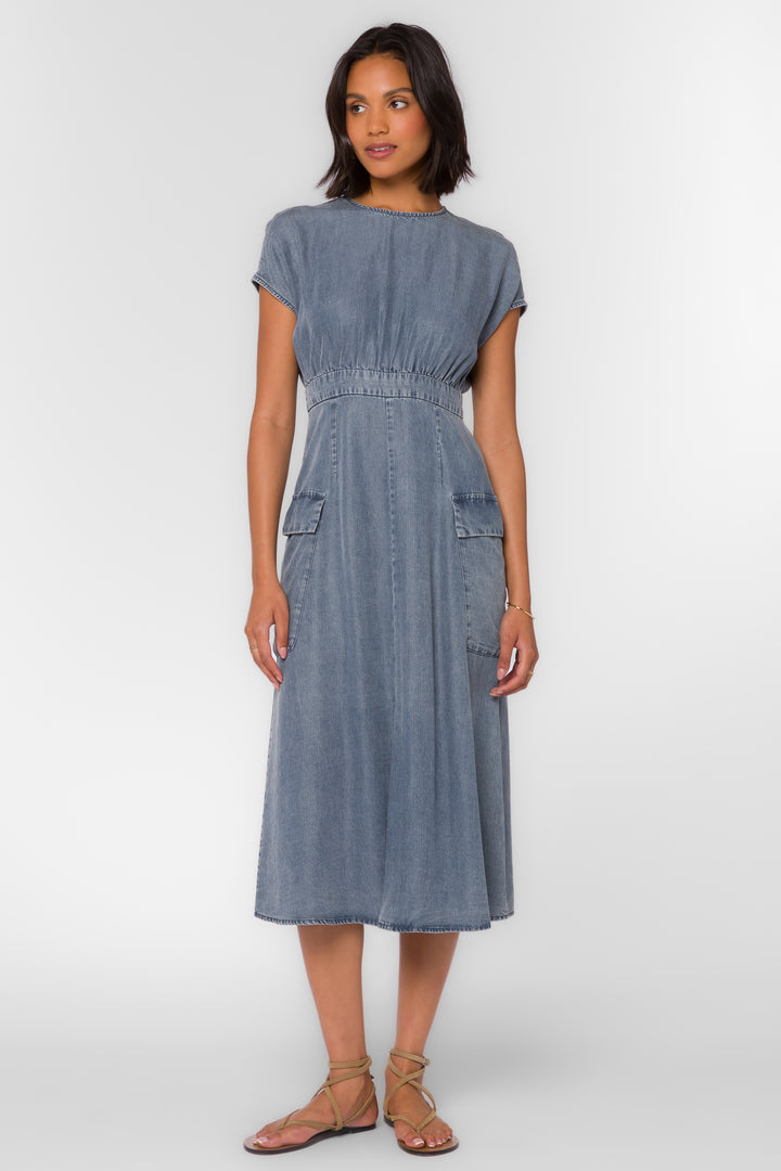 Geneve Blue Dress