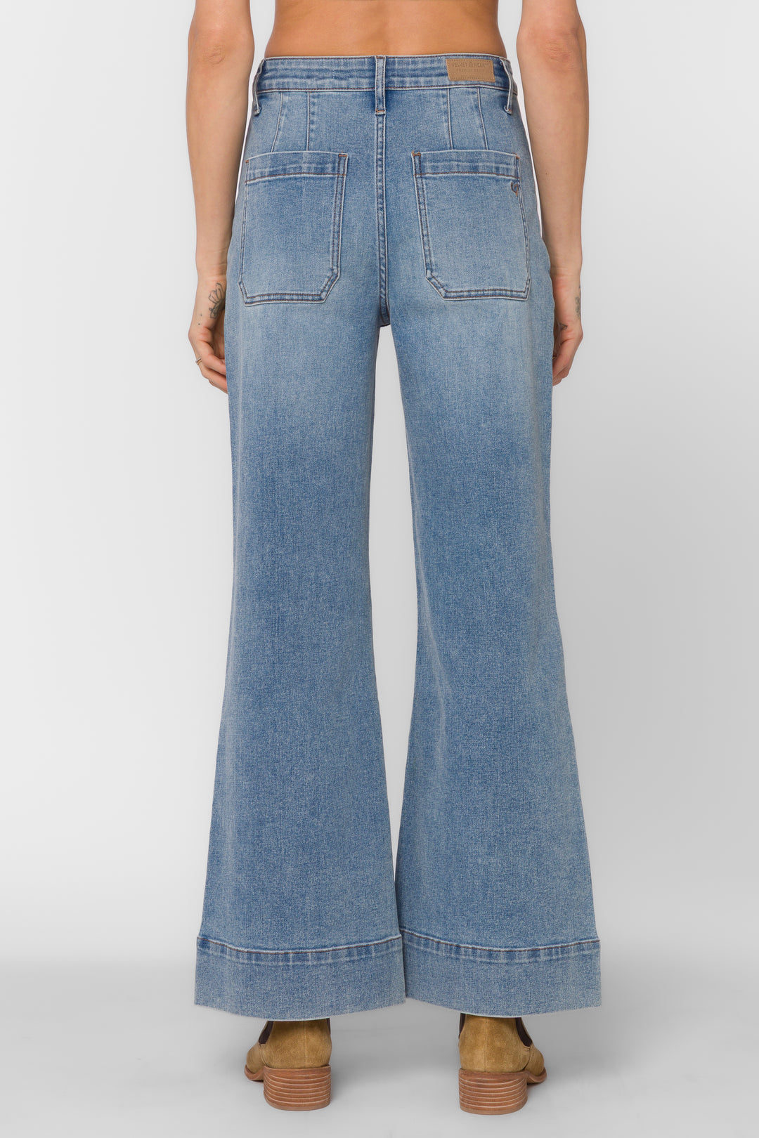 Gia Distressed Blue Jeans