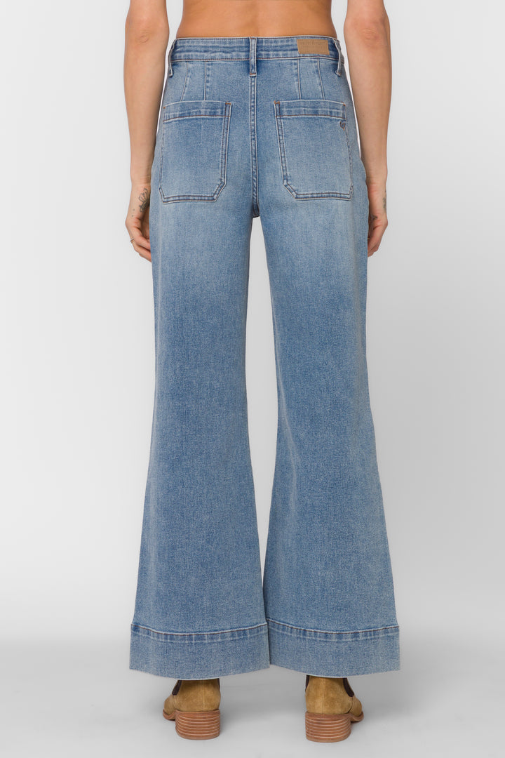 Gia Distressed Blue Jeans