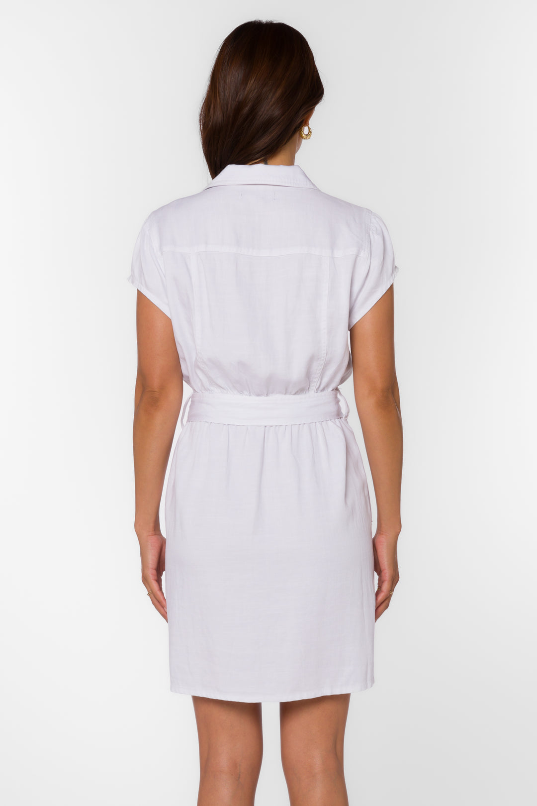Javen Optic White Dress - Dresses - Velvet Heart Clothing