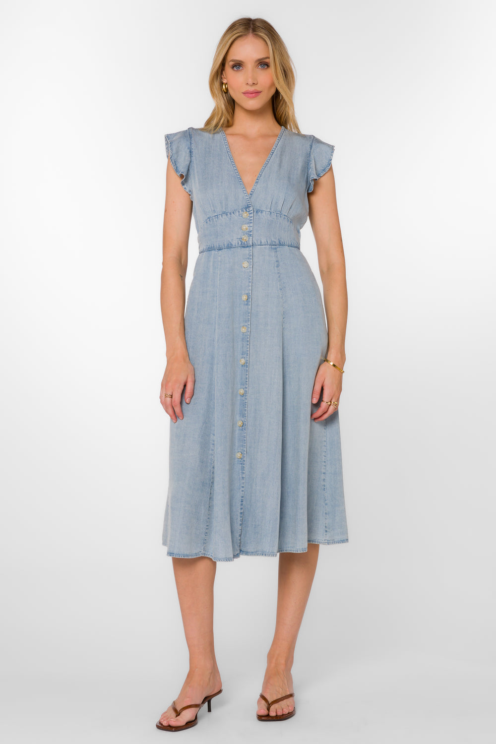 Jem Classic Indigo Dress - Dresses - Velvet Heart Clothing