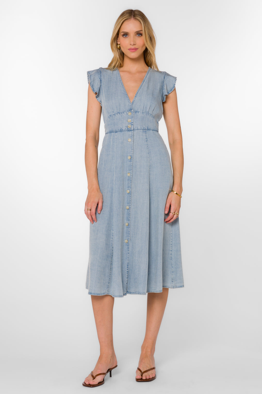 Jem Classic Indigo Dress - Dresses - Velvet Heart Clothing