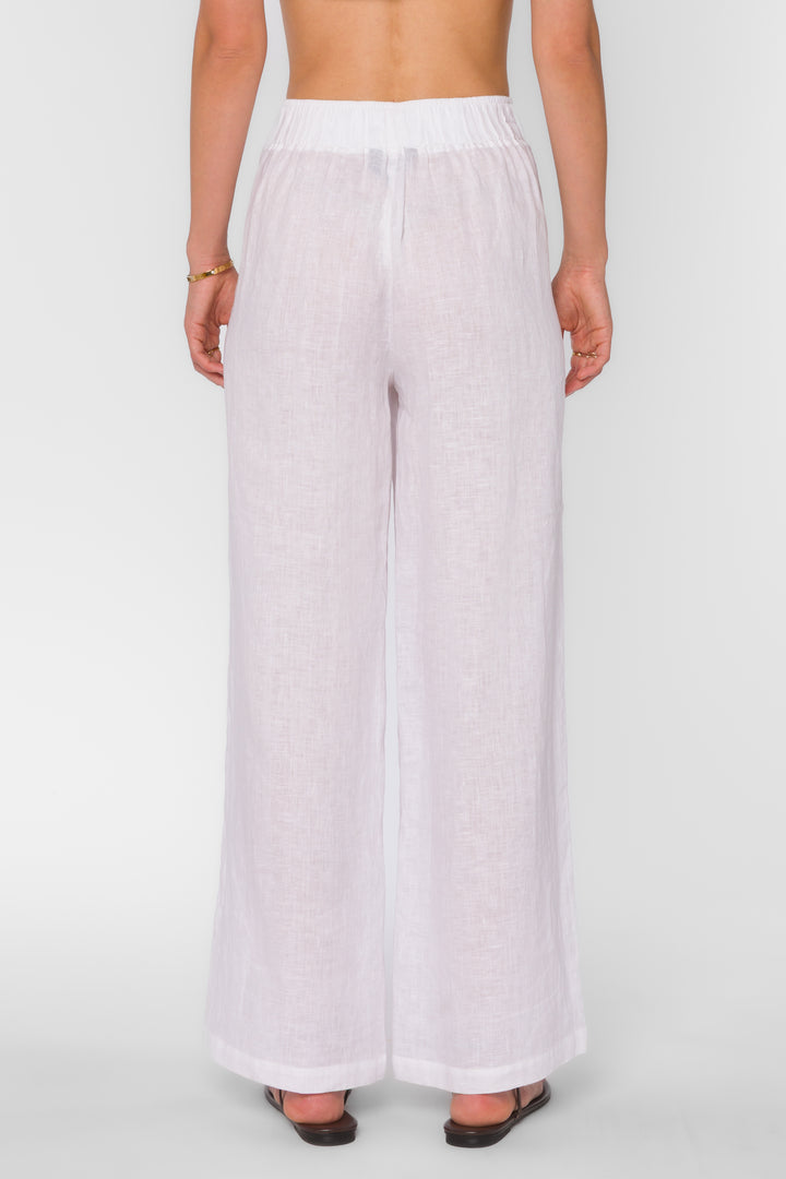 Kaelin Optic White Pants - Bottoms - Velvet Heart Clothing