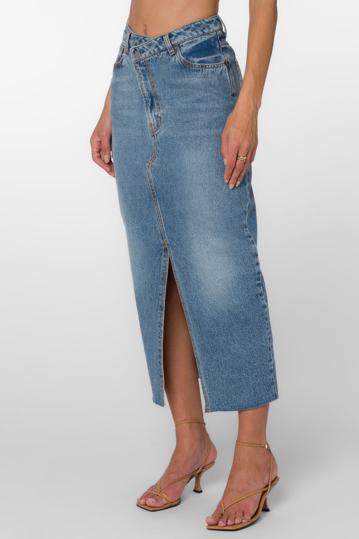 Kandace California Blue Skirt - Bottoms - Velvet Heart Clothing