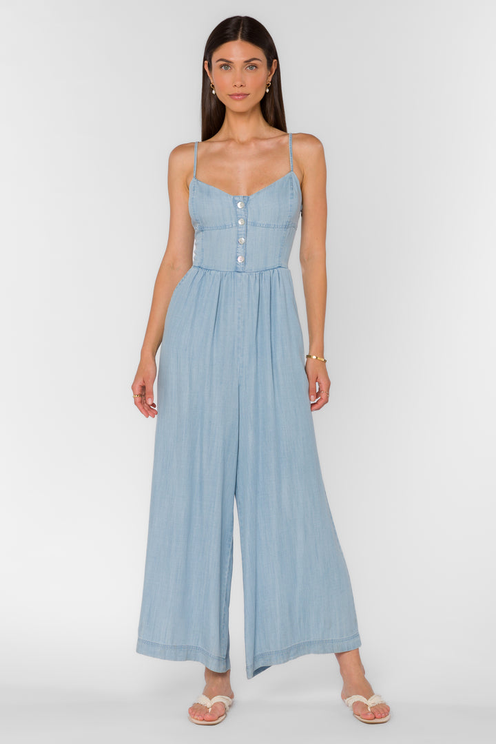 Karla Catalina Sky Jumpsuit - Jumpsuits & Rompers - Velvet Heart Clothing