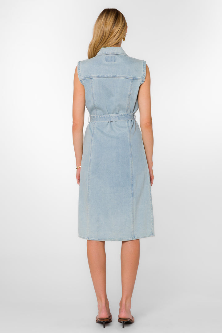 Karsyn Light Blue Dress - Dresses - Velvet Heart Clothing