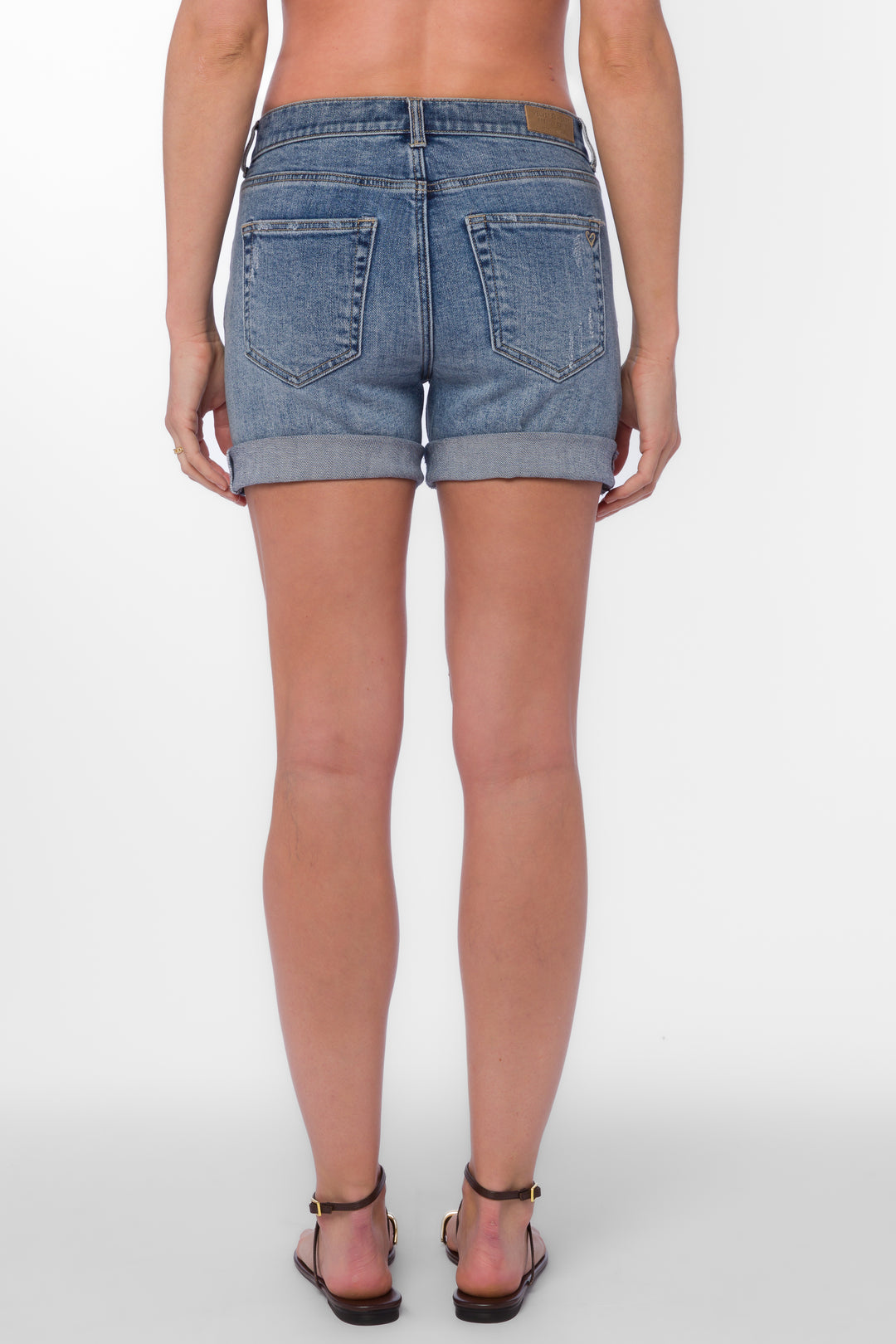 Keri Denim Shorts - Bottoms - Velvet Heart Clothing