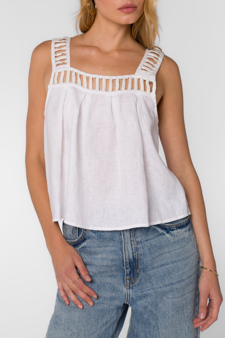 Keva Optic White Top