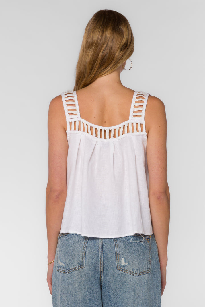 Keva Optic White Top
