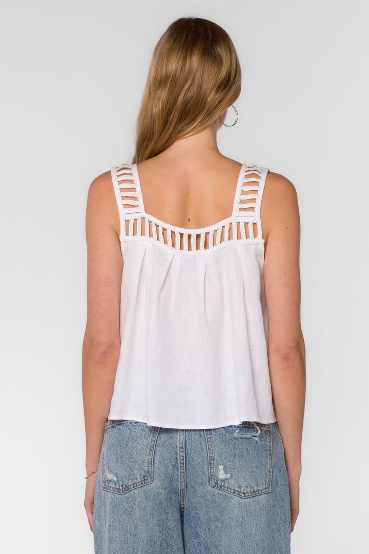Keva Optic White Top