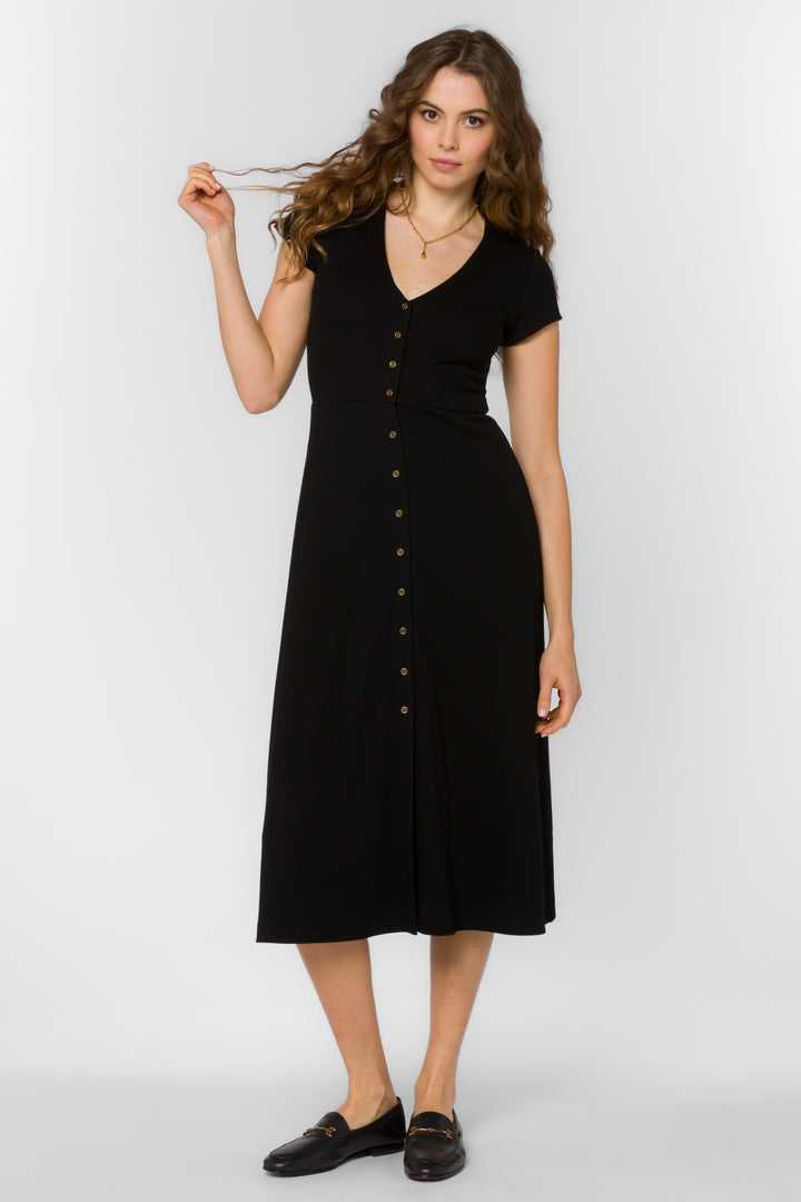 Lakelyn Black Dress