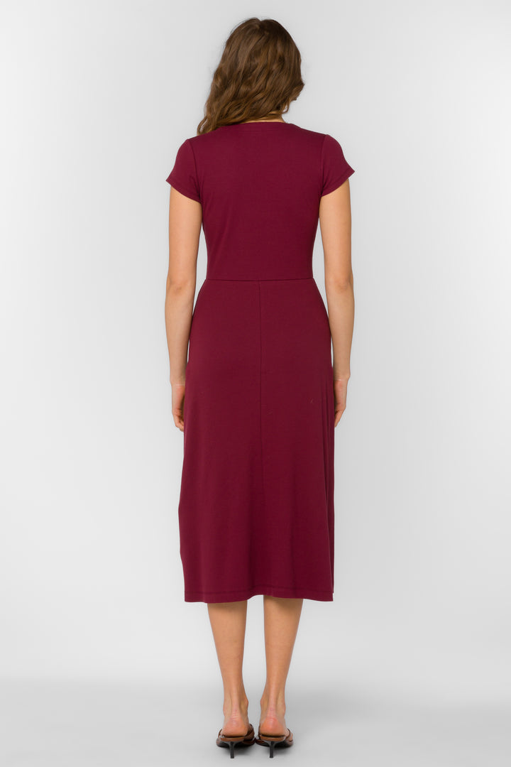 Lakelyn Mulberry Dress