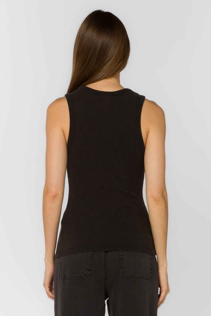 Larisa Black Tank - Tops - Velvet Heart Clothing