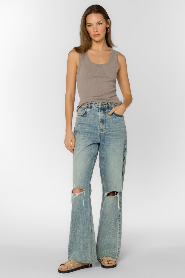 Larisa Storm Grey Tank - Tops - Velvet Heart Clothing