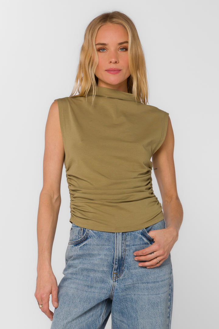 Lavali Olive Top