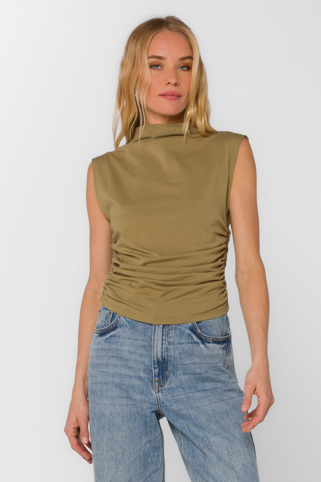 Lavali Olive Top