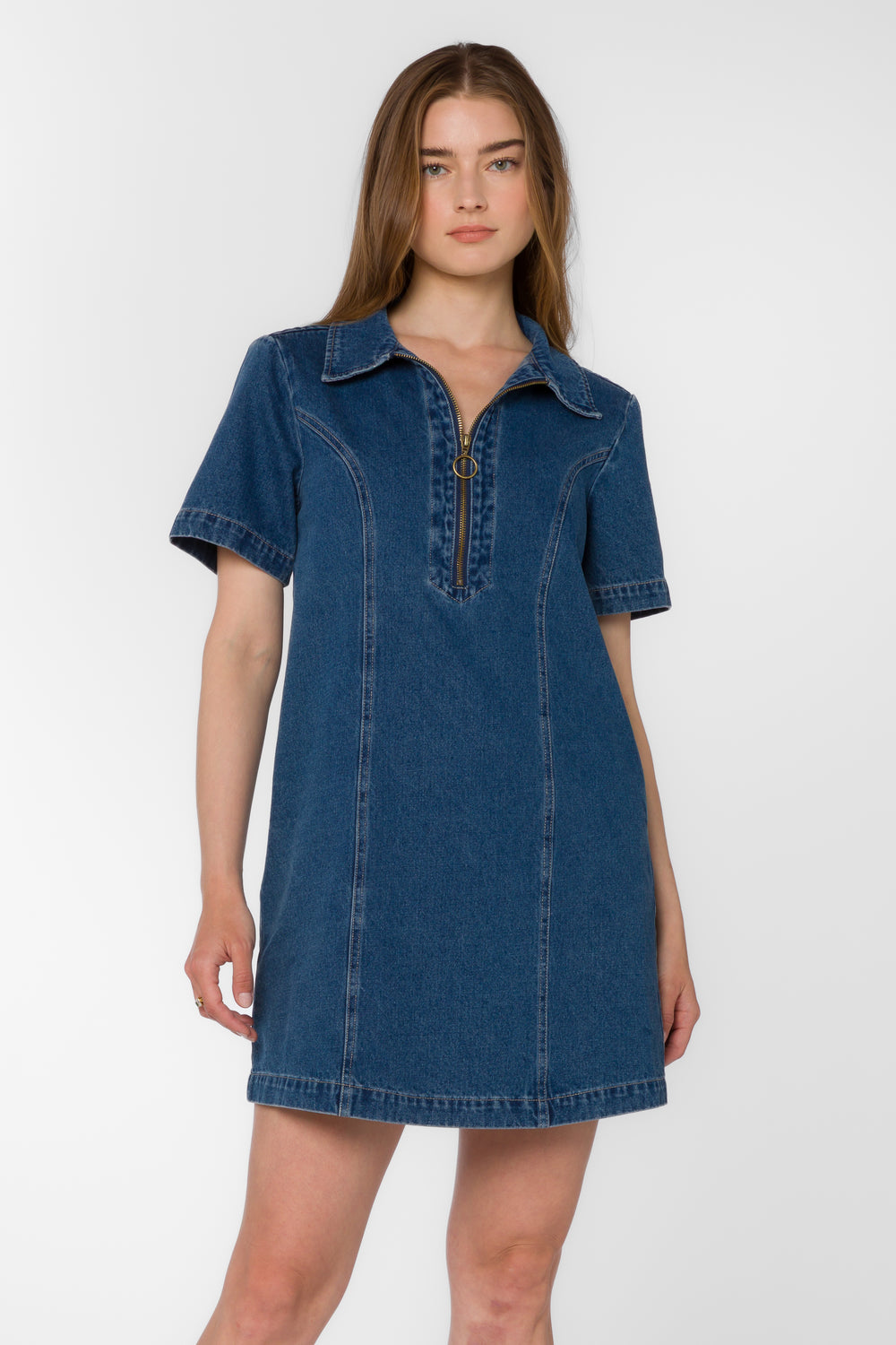 Lia River Blue Dress - Dresses - Velvet Heart Clothing