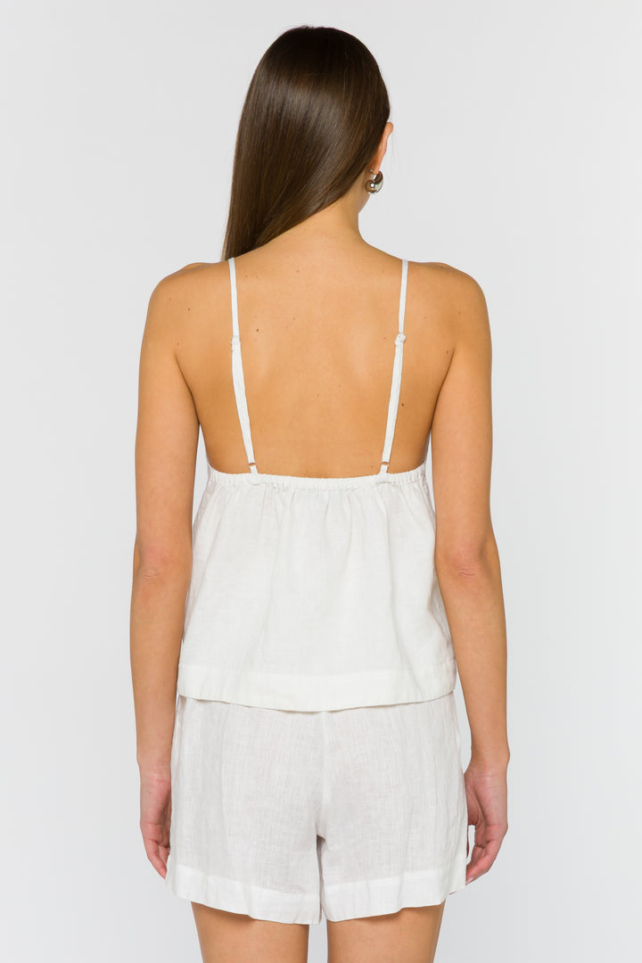 Liezel Optic White Top - Tops - Velvet Heart Clothing
