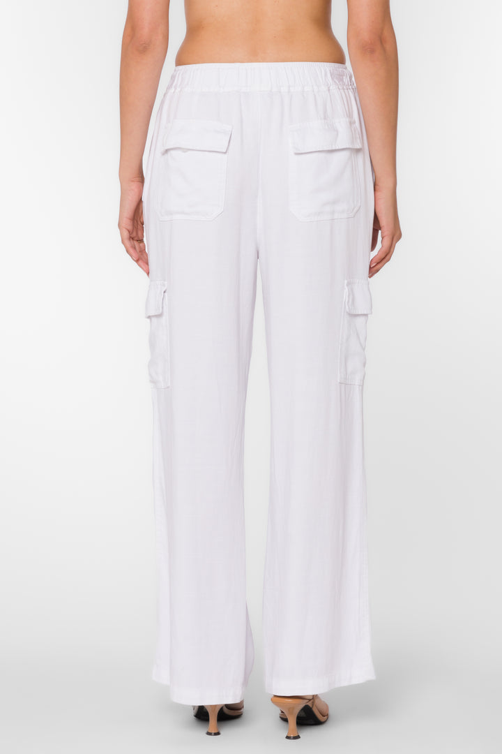Lynlee Optic White Pants - Bottoms - Velvet Heart Clothing