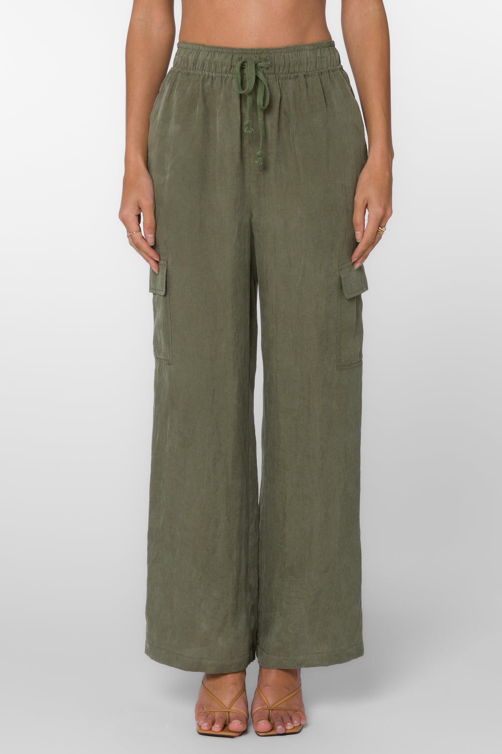 Lynlee Olive Pants - Pants - Velvet Heart Clothing