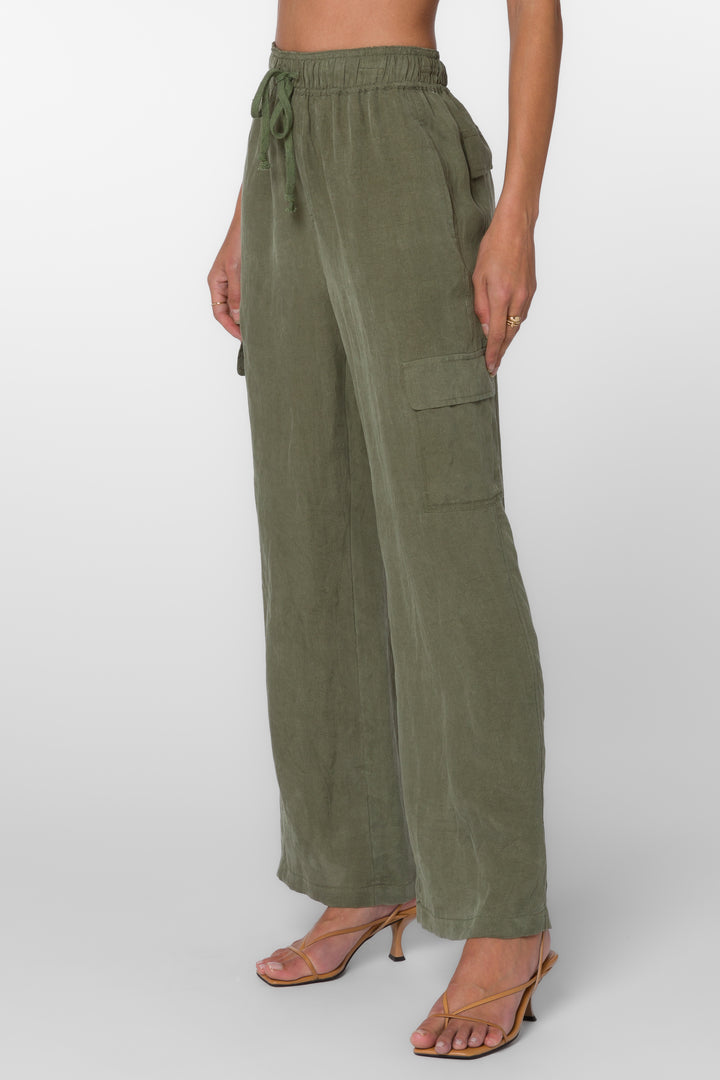 Lynlee Olive Pants - Pants - Velvet Heart Clothing
