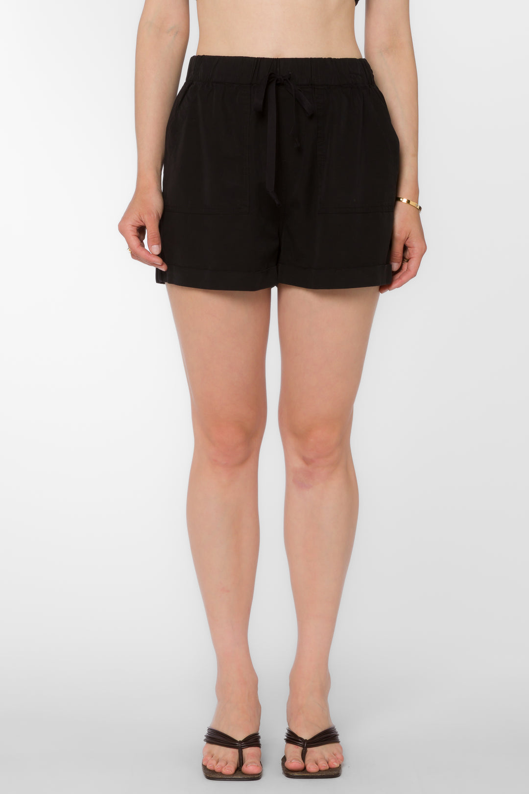 Lyra Black Shorts - Shorts - Velvet Heart Clothing