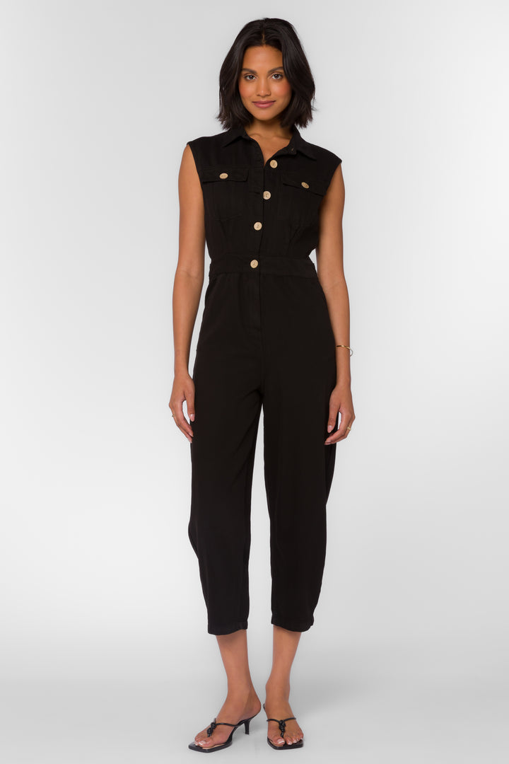 Maggie Black Jumpsuit