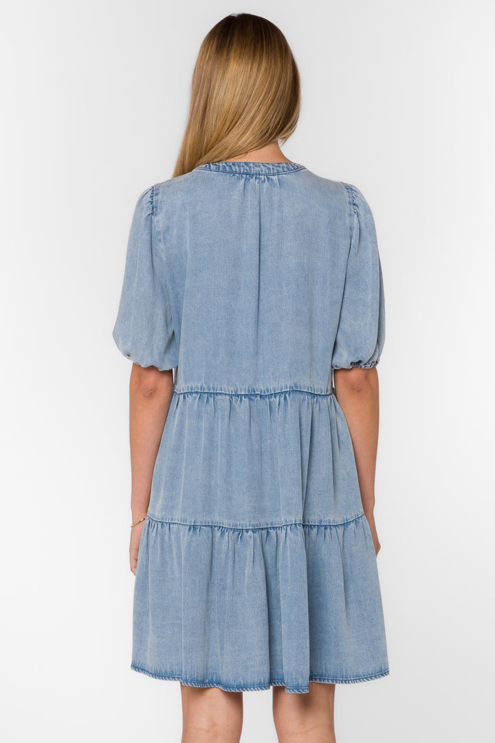 Marscina Light Skyfall Dress - Dresses - Velvet Heart Clothing