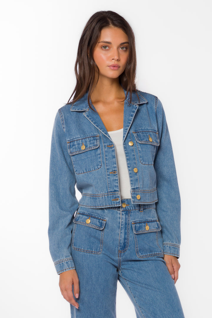Mateo Tokyo Blue Jacket