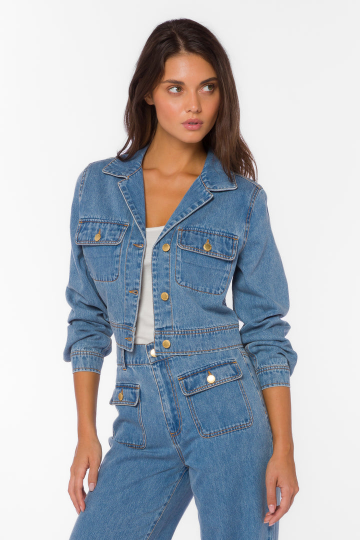 Mateo Tokyo Blue Jacket