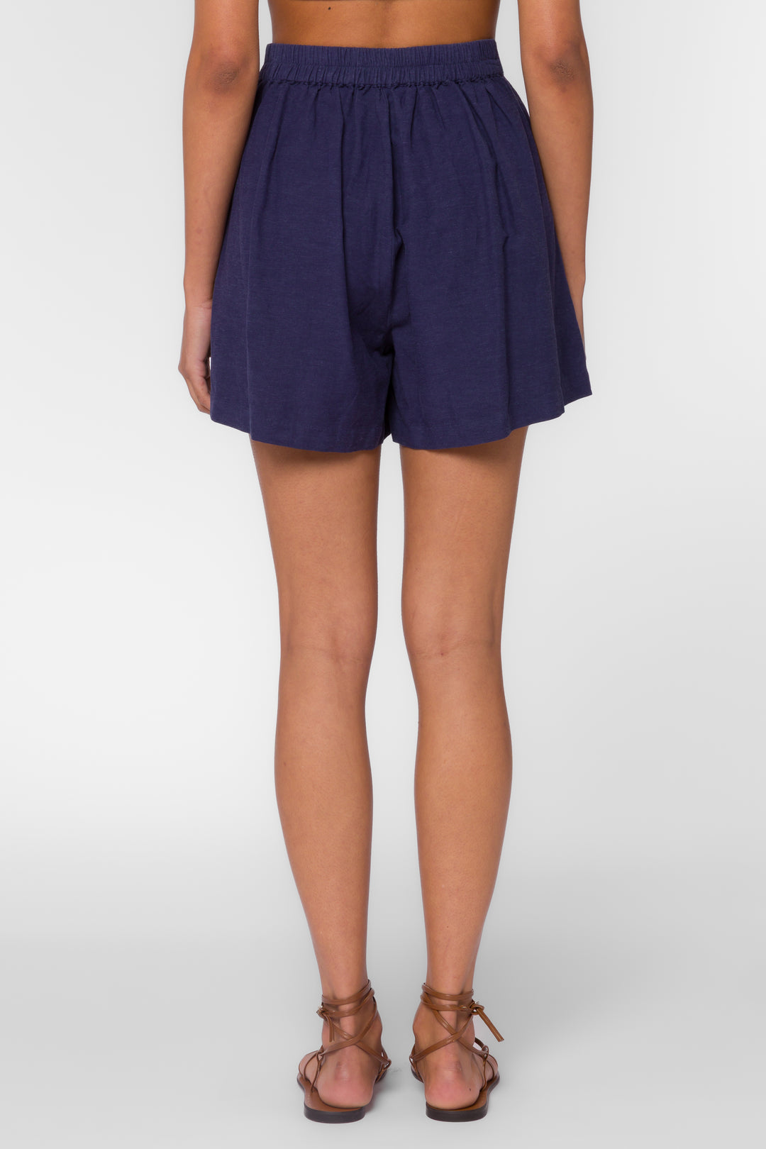 Maxwell Blue Shorts - Shorts - Velvet Heart Clothing