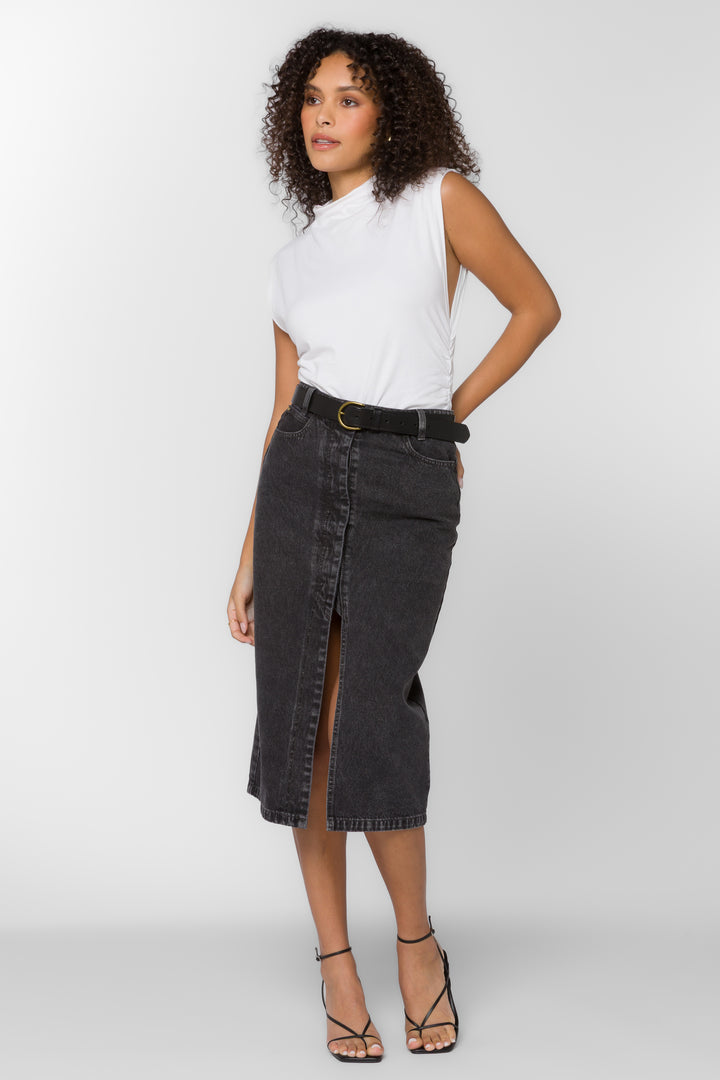 Norma Black Skirt