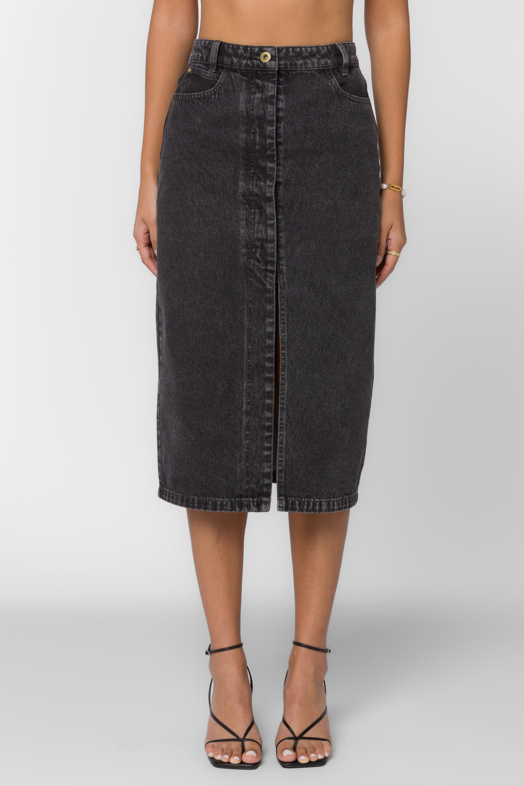 Norma Black Skirt