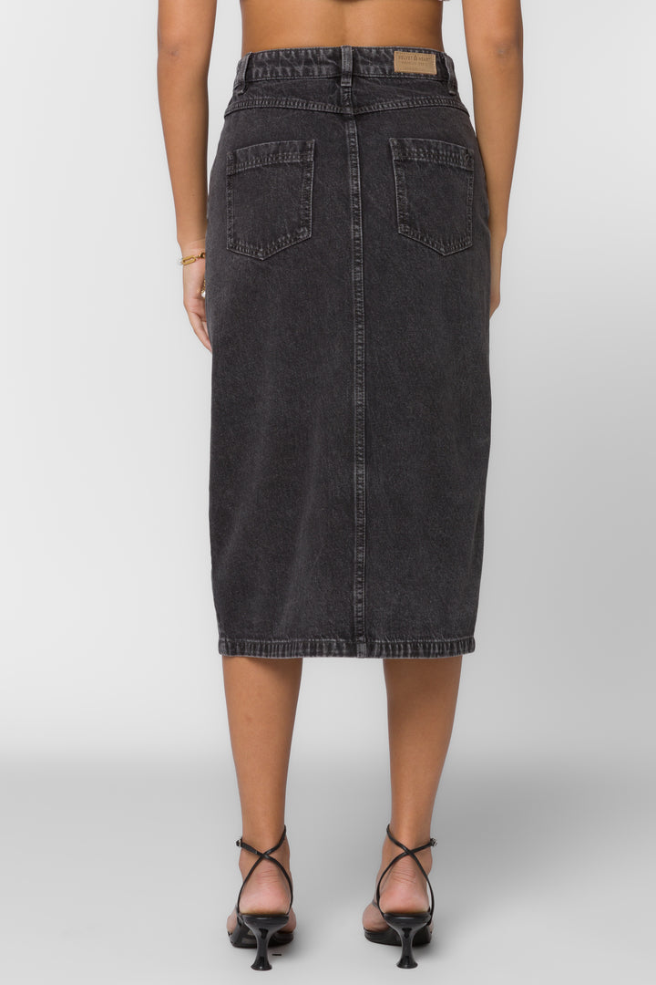 Norma Black Skirt
