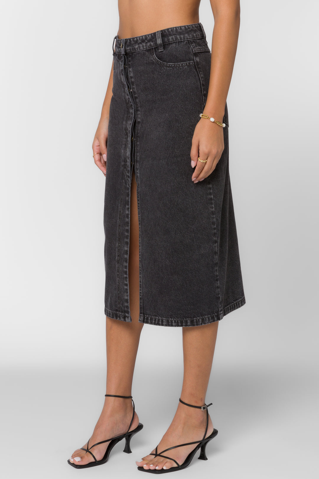 Norma Black Skirt