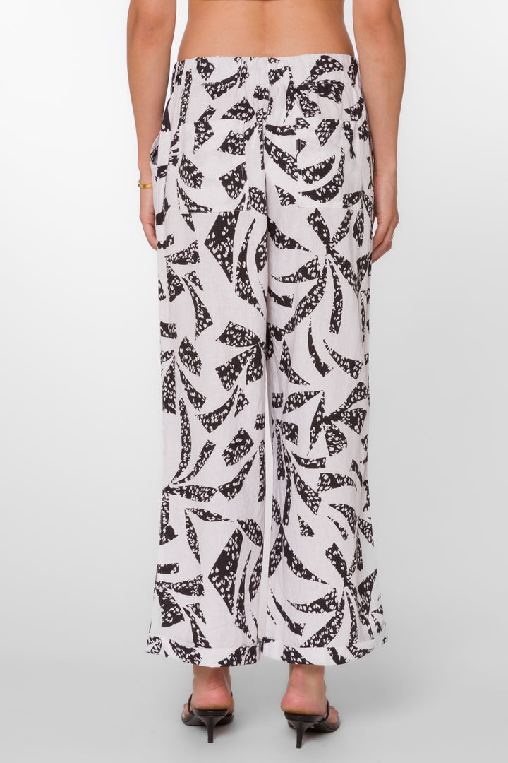 Pace Black White Pants - Bottoms - Velvet Heart Clothing