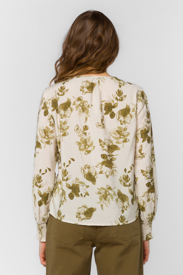 Penny Olive Shrub Top - Tops - Velvet Heart Clothing