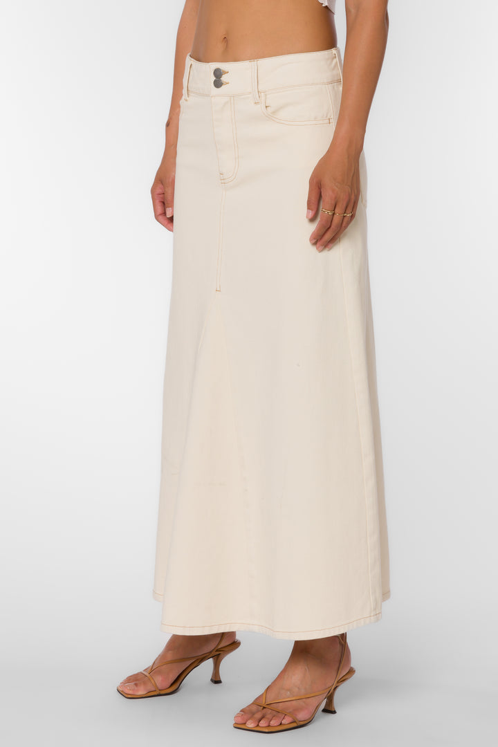 Petra Sandy Beach Skirt - Bottoms - Velvet Heart Clothing