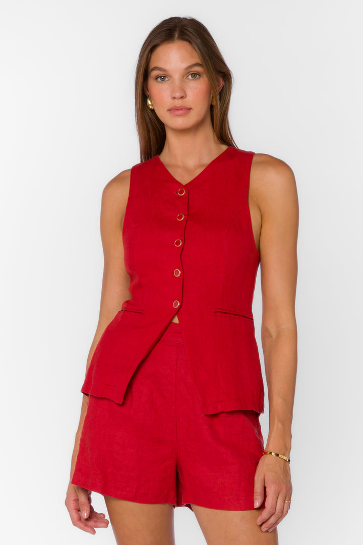 Pisces Salsa Vest - Tops - Velvet Heart Clothing