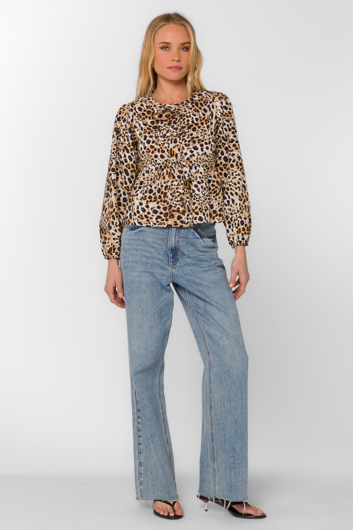 Prairie Leopard Skin Top