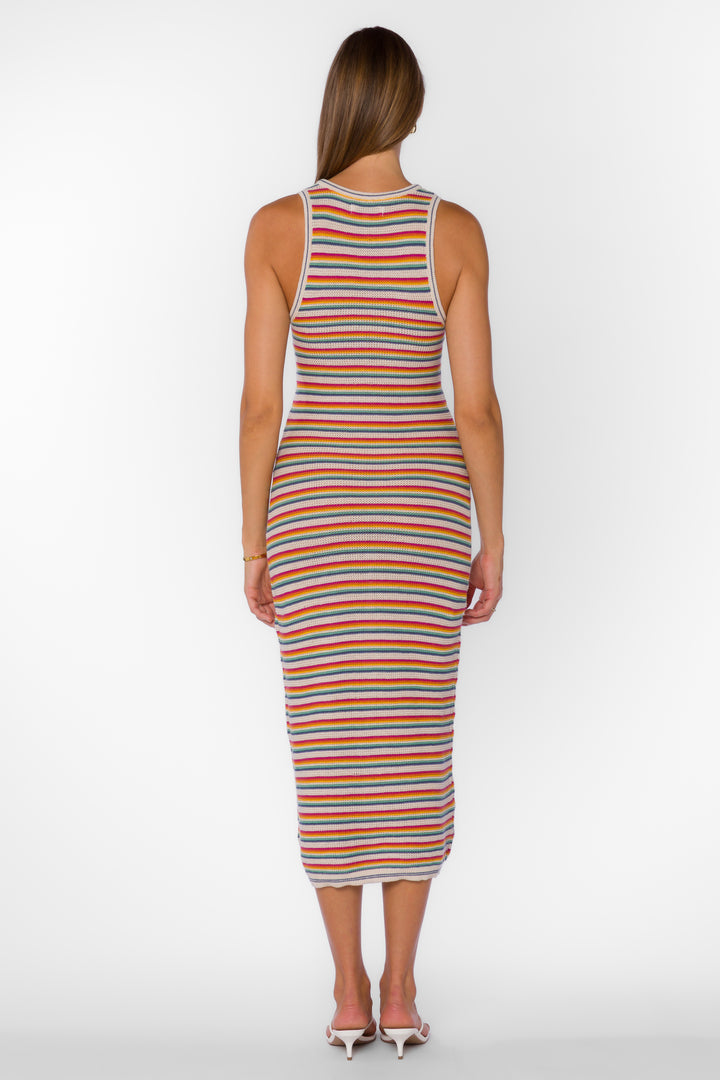 Raylene Sunny Stripe Dress - Dresses - Velvet Heart Clothing